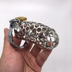 Snake Shape 304 Stainless Steel Male Chastity Device - SMCock