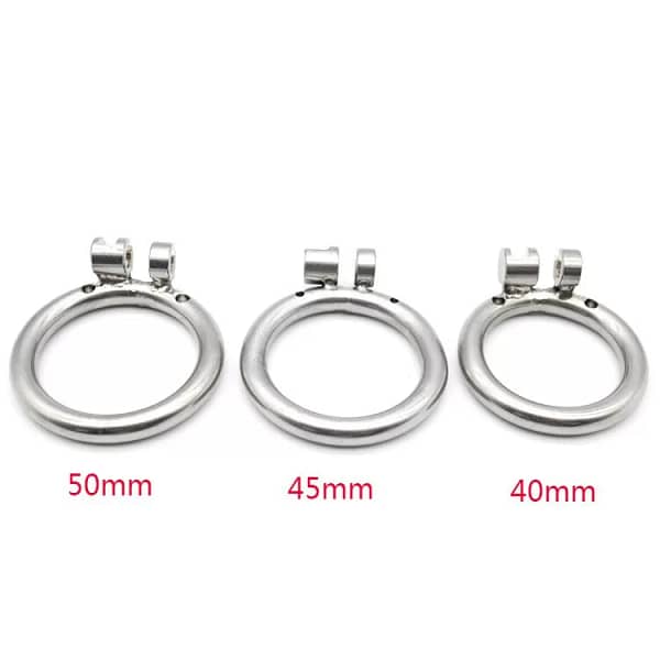 DIY Lock Ring Male Chastity Cock Cage Accessories Lock Penis Ring for Chastity Devices - SMCock