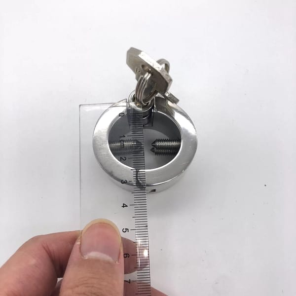 Stainless Steel Chastity Cage Lock Belt Penis Cage with Barbed Anti-Shedding - SMCock