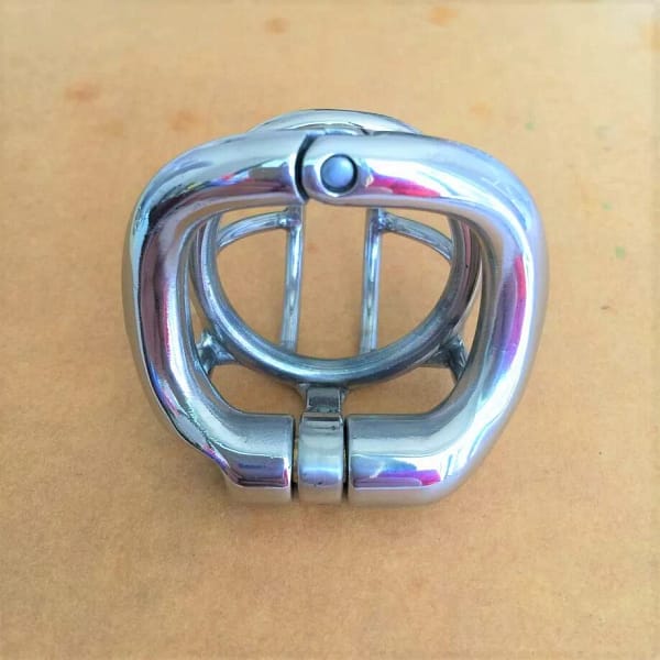 Small Stainless Steel Latest Design Male Chastity Device - SMCock